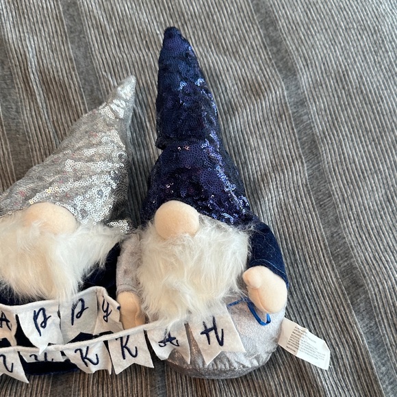 Festive Hanukkah Gnome Trio Decor - Picture 5 of 9